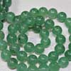 Fine Quality - Light Green Jade Round Balls Drilled Beads Strand MORE QUANTITY AVAILABLE 14 Inches Green Jade Smooth Round Balls Beads Strand Size: 8mm 